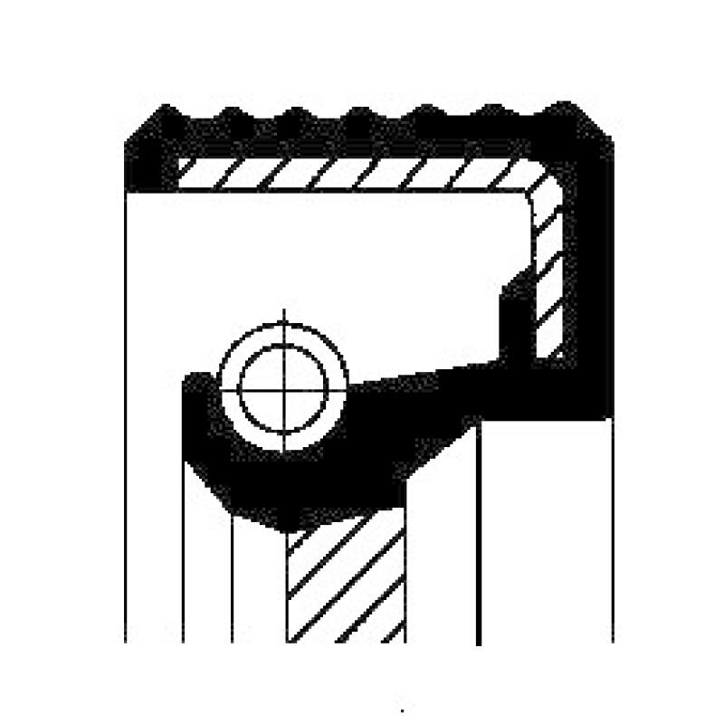 CORTECO Shaft Seal, automatic transmission