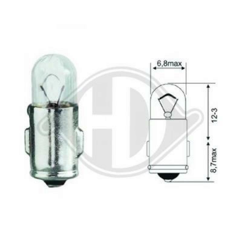 DIEDERICHS Bulb, instrument lighting