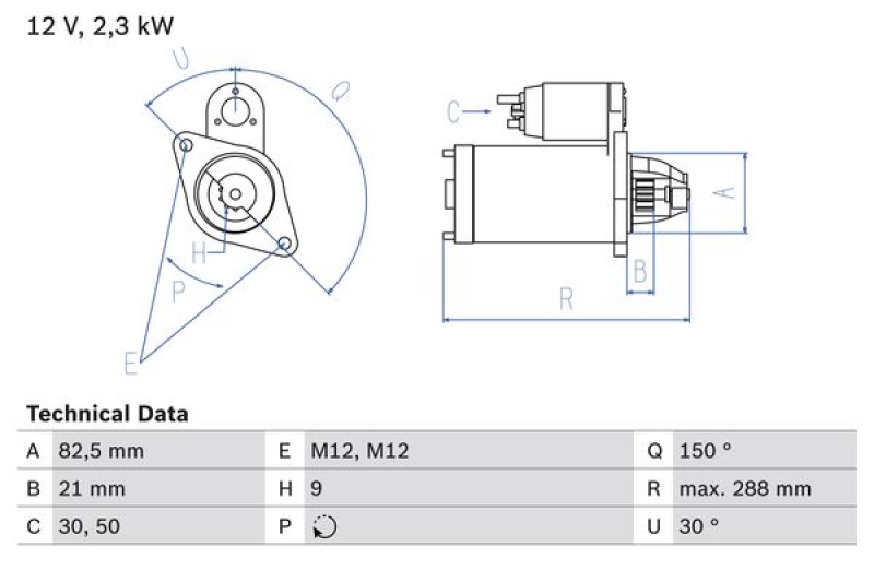 BOSCH Starter