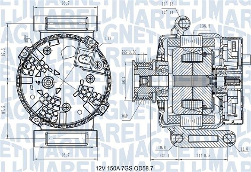 MAGNETI MARELLI Generator