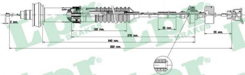 LPR Cable Pull, clutch control