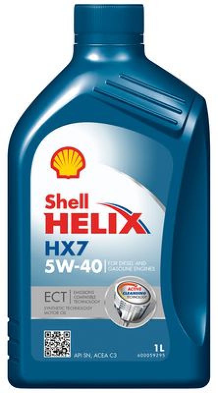 SHELL Engine Oil Helix HX7 ECT 5W-40