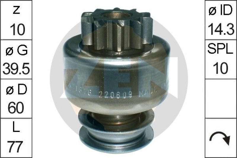 ERA Freewheel Gear, starter