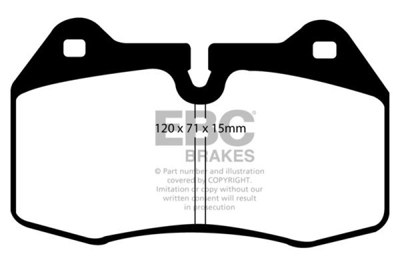 EBC Brakes Brake Pad Set, disc brake