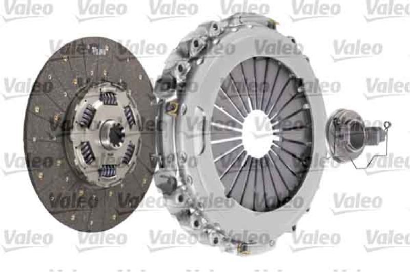 VALEO Clutch Kit REMANUFACTURED KIT3P