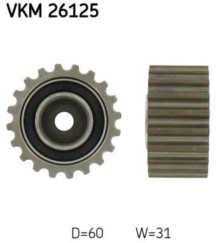 SKF Umlenk-/Führungsrolle, Zahnriemen