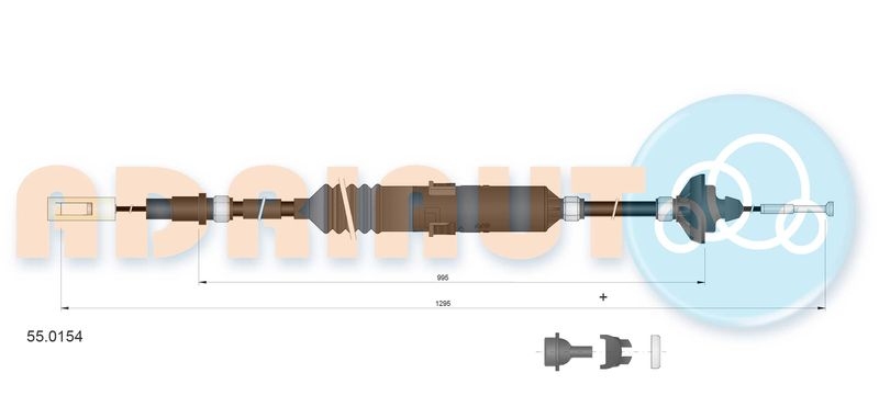 ADRIAUTO Cable Pull, clutch control