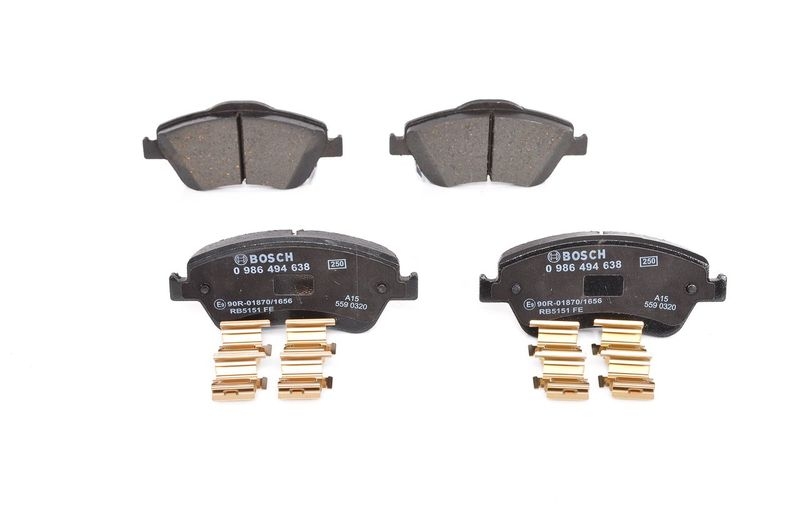 BOSCH Brake Pad Set, disc brake