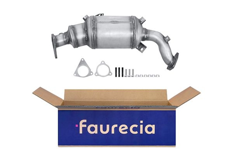 HELLA Soot/Particulate Filter, exhaust system Easy2Fit – PARTNERED with Faurecia