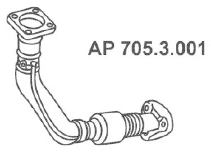 EBERSP&Auml;CHER Abgasrohr