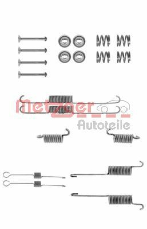 METZGER Accessory Kit, brake shoes