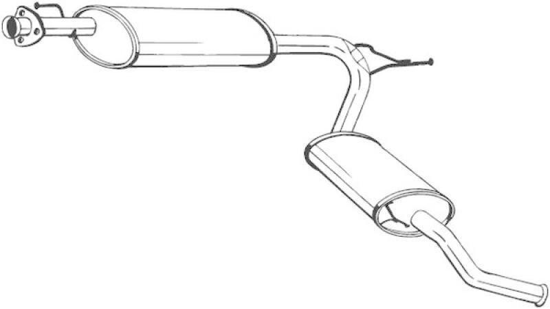 BOSAL Endschalldämpfer