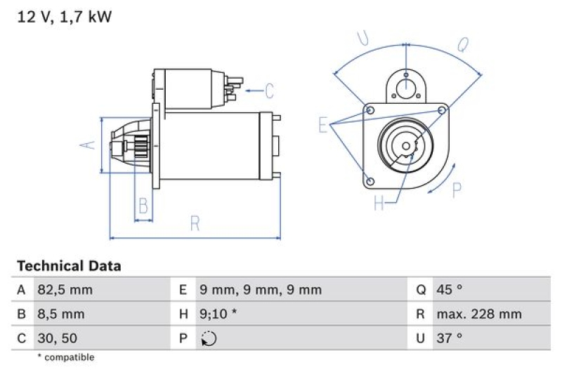 BOSCH Starter