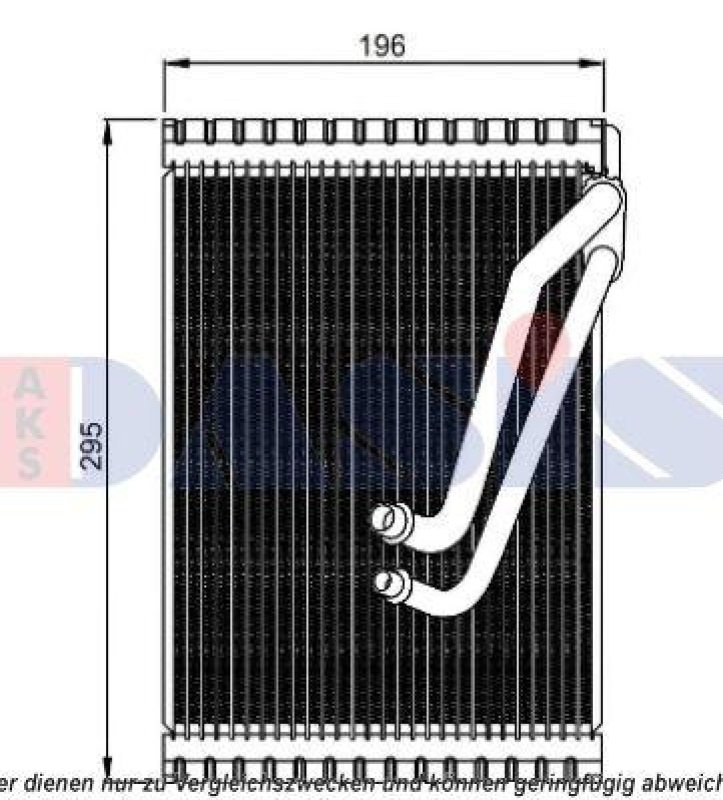 AKS DASIS Verdampfer, Klimaanlage