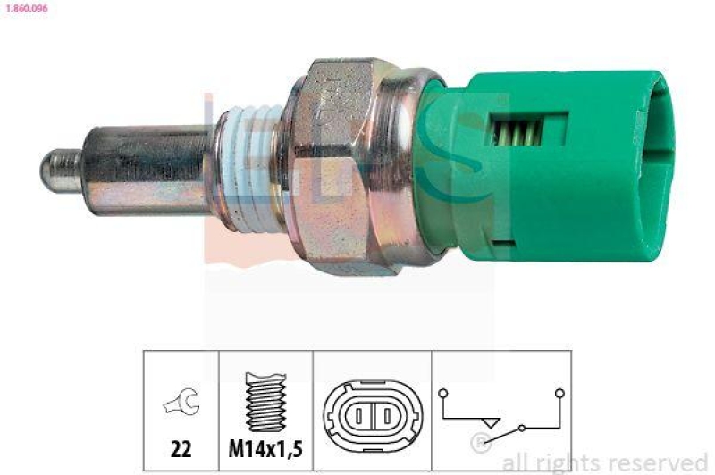 EPS Schalter, Rückfahrleuchte Made in Italy - OE Equivalent