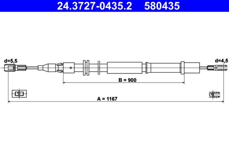 ATE Cable, parking brake