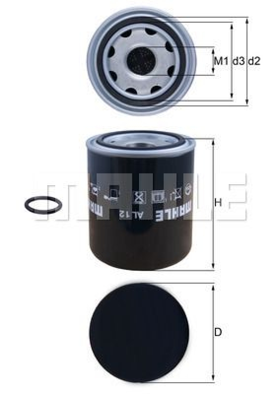 KNECHT Air Dryer Cartridge, compressed-air system