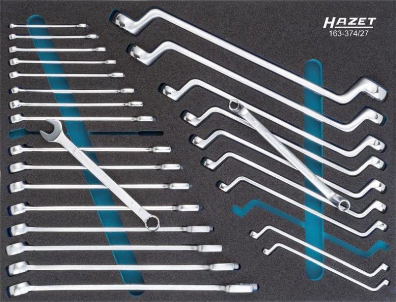 HAZET Spanner Set, ring / open ended
