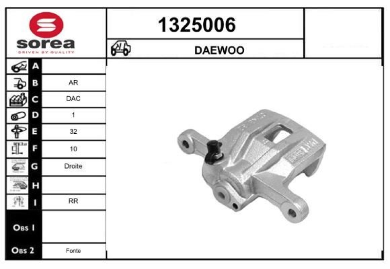 SNRA Brake Caliper