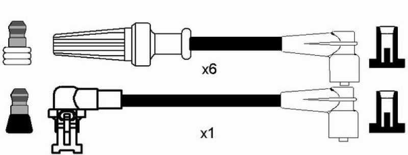 NGK Ignition Cable Kit