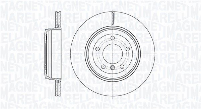 MAGNETI MARELLI Bremsscheibe