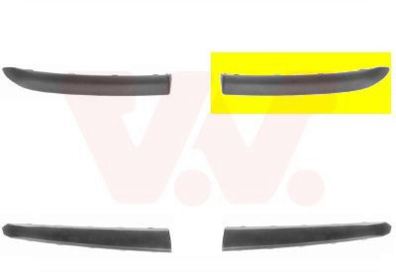 VAN WEZEL Cover, bumper ** Equipart **