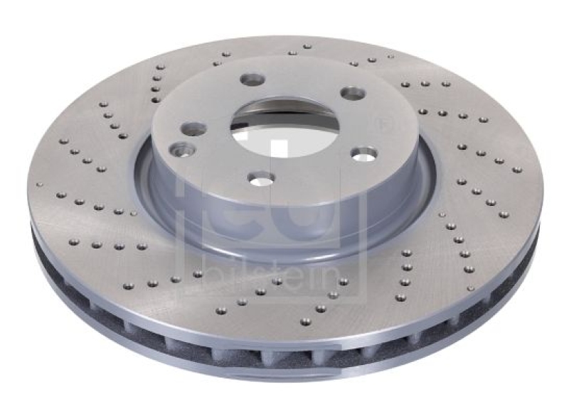 2x FEBI BILSTEIN Brake Disc