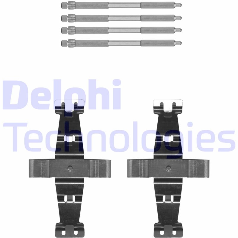 DELPHI Zubehörsatz, Scheibenbremsbelag