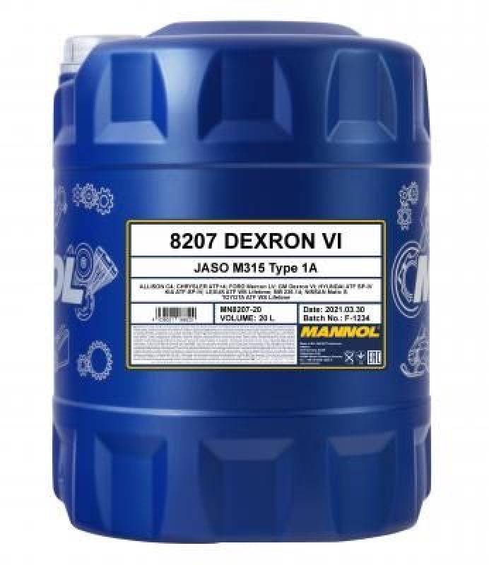 20L MANNOL Dexron VI Automatikgetriebeöl