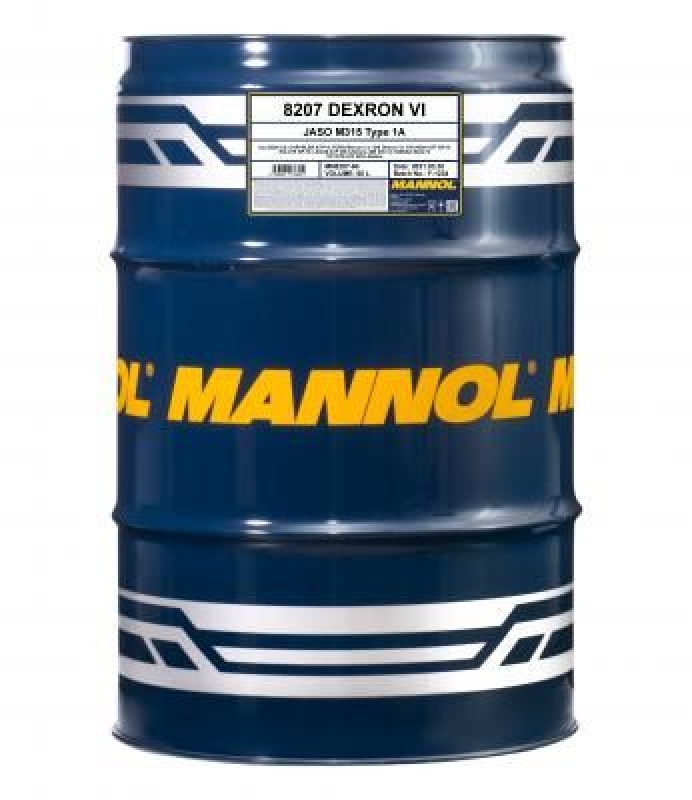 60L MANNOL Dexron VI Automatikgetriebeöl