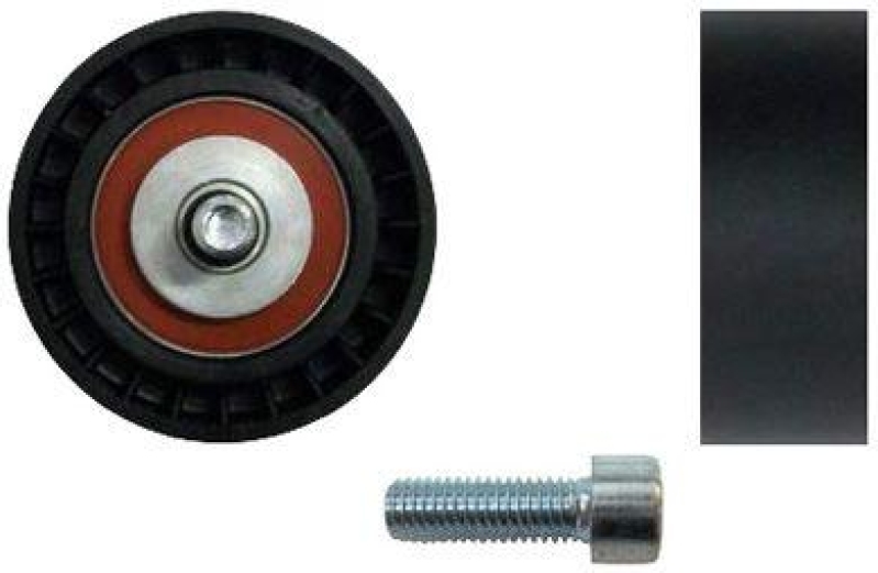 DENCKERMANN Deflection/Guide Pulley, V-ribbed belt