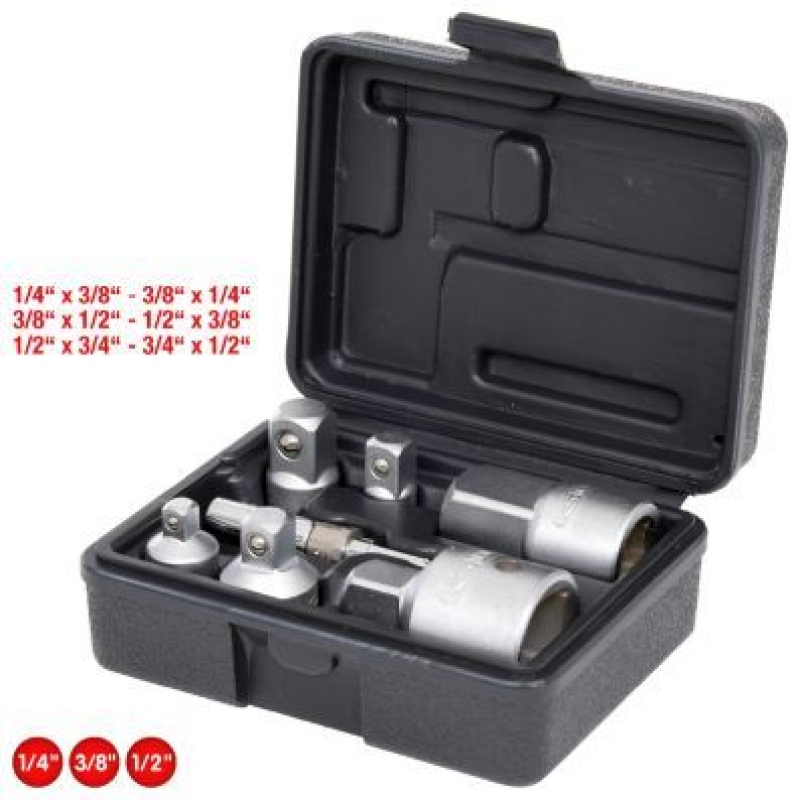 KS TOOLS Increasing/Reducing Adapter Set, ratchet