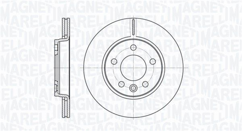 MAGNETI MARELLI Bremsscheibe