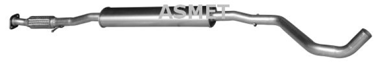 ASMET Centre Muffler