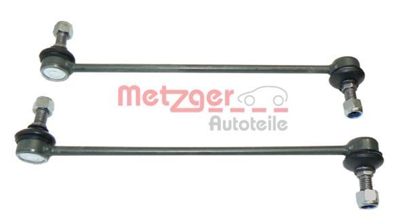 METZGER Link/Coupling Rod, stabiliser bar KIT +