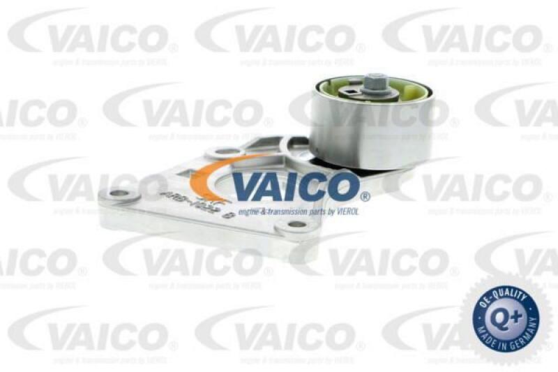 VAICO Tensioner Pulley, timing belt Q+, original equipment manufacturer quality MADE IN GERMANY