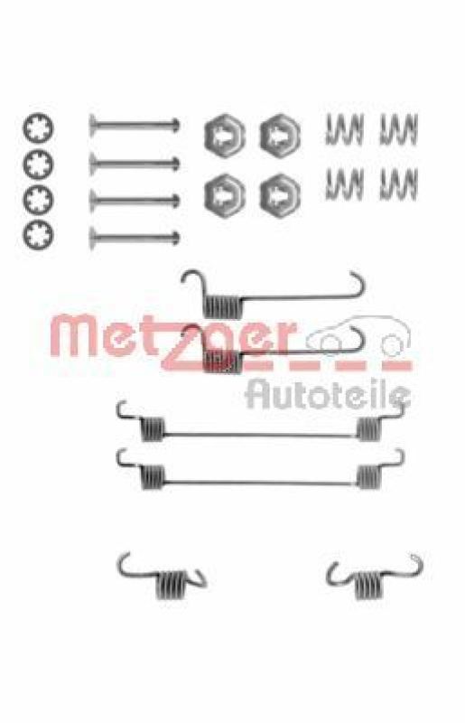 METZGER Accessory Kit, brake shoes