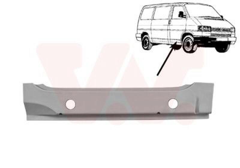 VAN WEZEL Foot Board, door sill