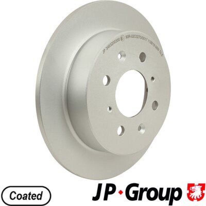 2x JP GROUP Brake Disc JP GROUP