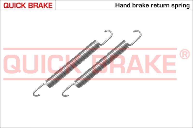 QUICK BRAKE Zubehörsatz, Feststellbremsbacken