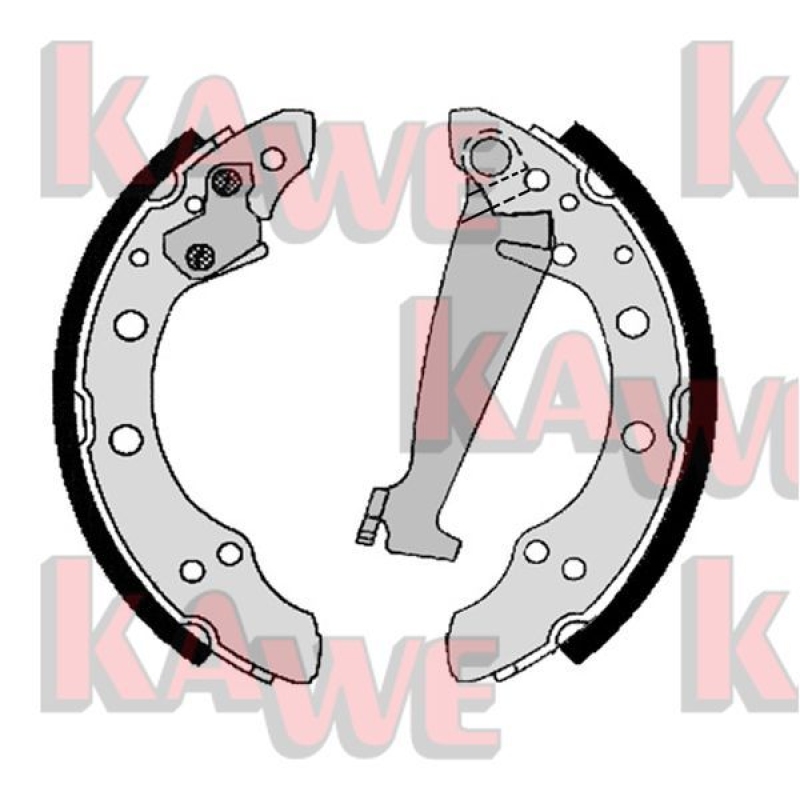 KAWE Brake Shoe Set