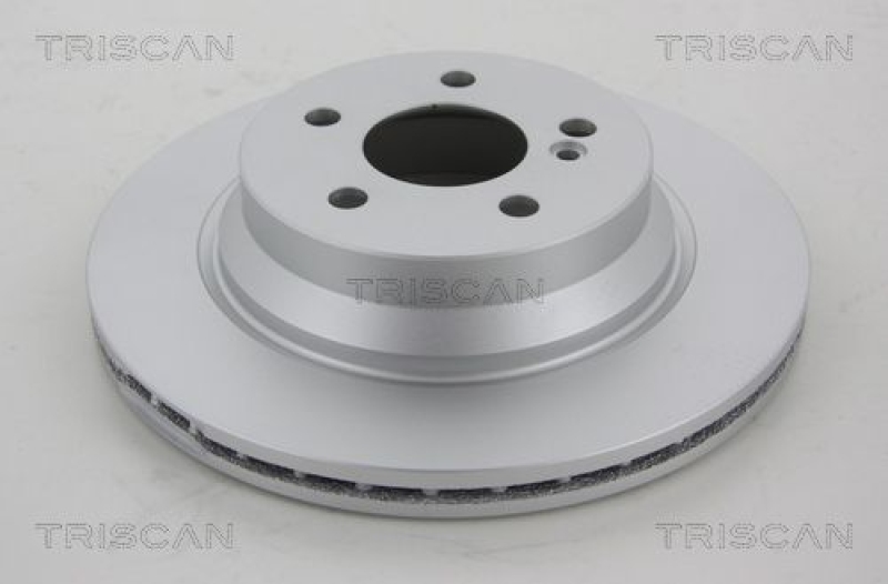 2x TRISCAN Brake Disc COATED