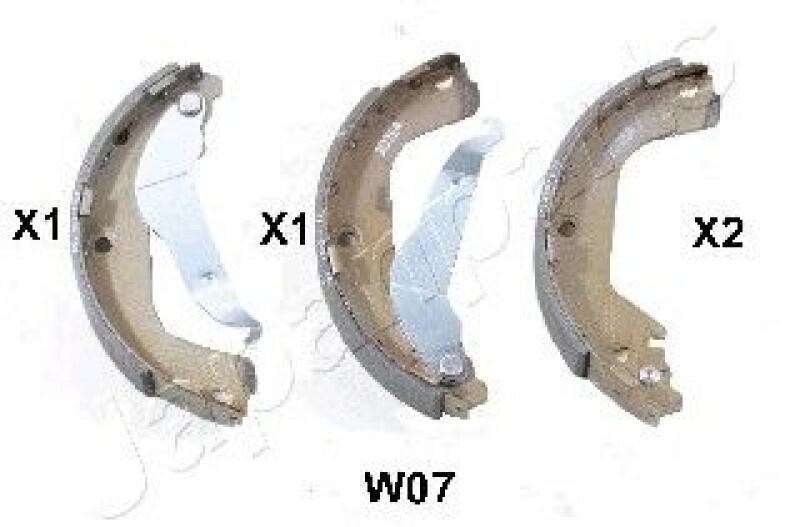 JAPANPARTS Brake Shoe Set