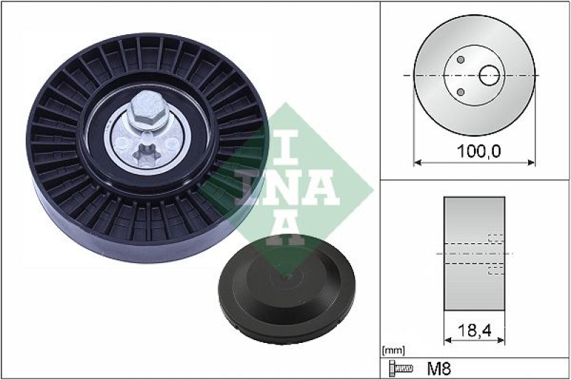 Schaeffler INA Spannrolle, Keilrippenriemen