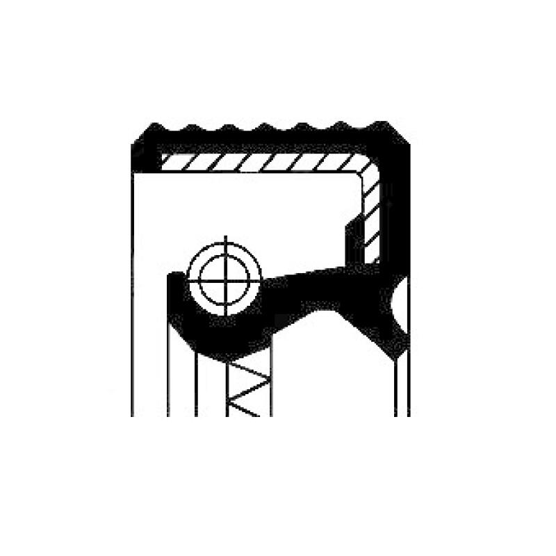 CORTECO Shaft Seal, transfer case