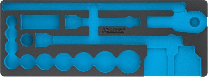 HAZET Foam Insert, assortment box 2-component soft foam insert