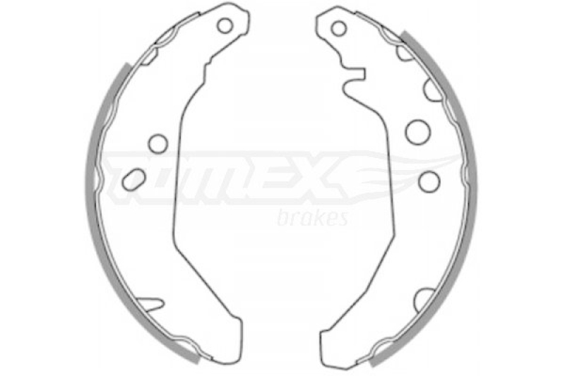 TOMEX Brakes Bremsbackensatz