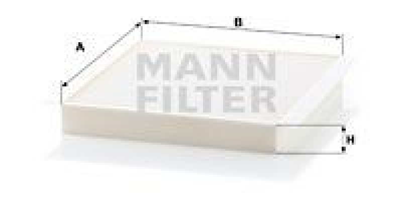 MANN-FILTER Filter, Innenraumluft