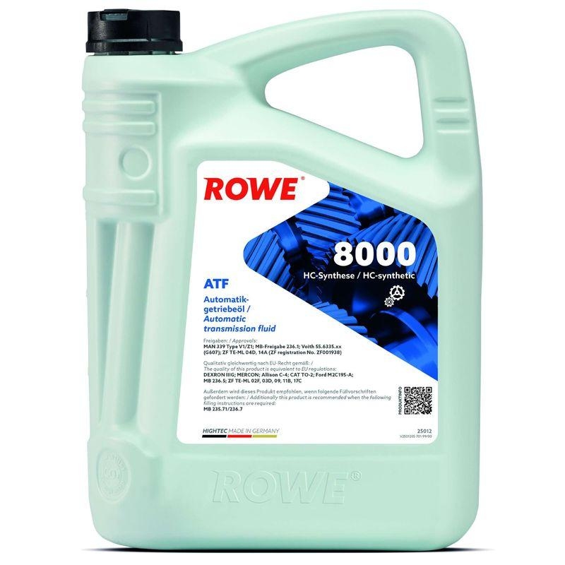 ROWE Getriebeöle Schaltgetriebe 5L Liter HIGHTEC ATF 8000