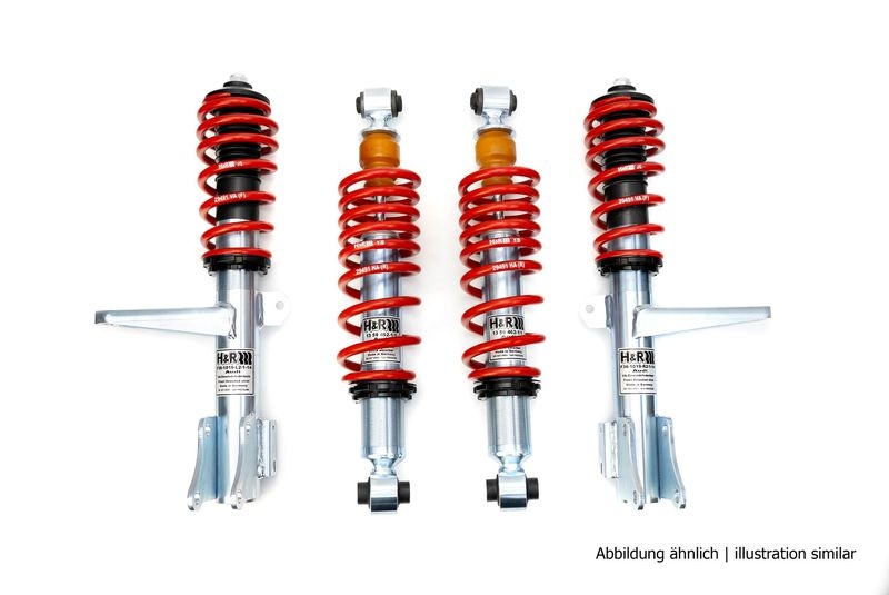 H&R Spezialfedern Fahrwerkssatz, Federn/Dämpfer Monotube Gewindefahrwerk
